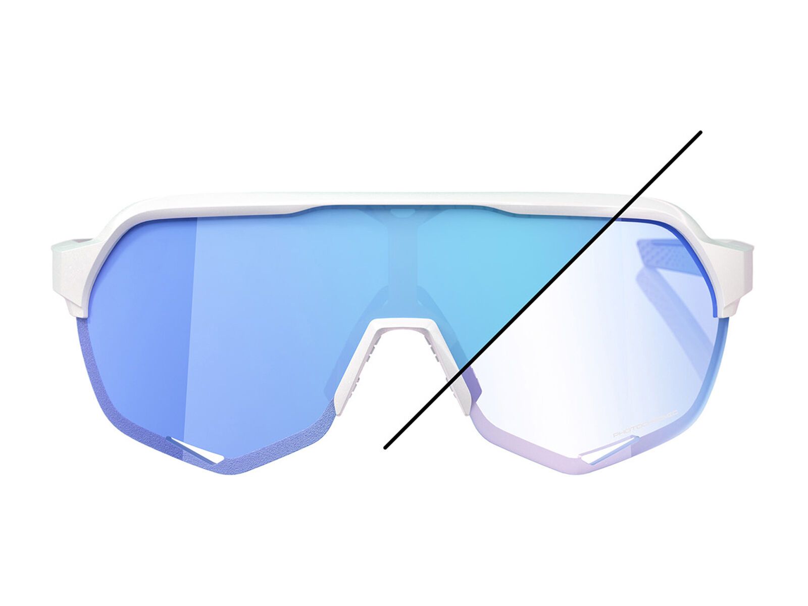 100% S2 Bastille LE, Blue Photochromic Mirror - Bild 2