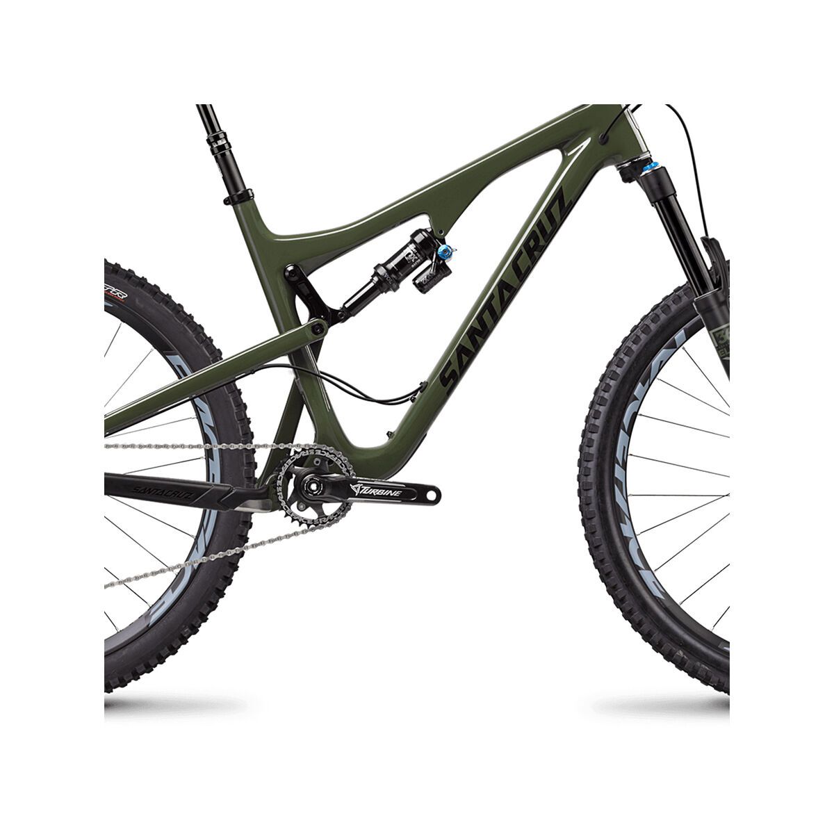 Santa Cruz Bronson C XE, gloss olive and black - Bild 4