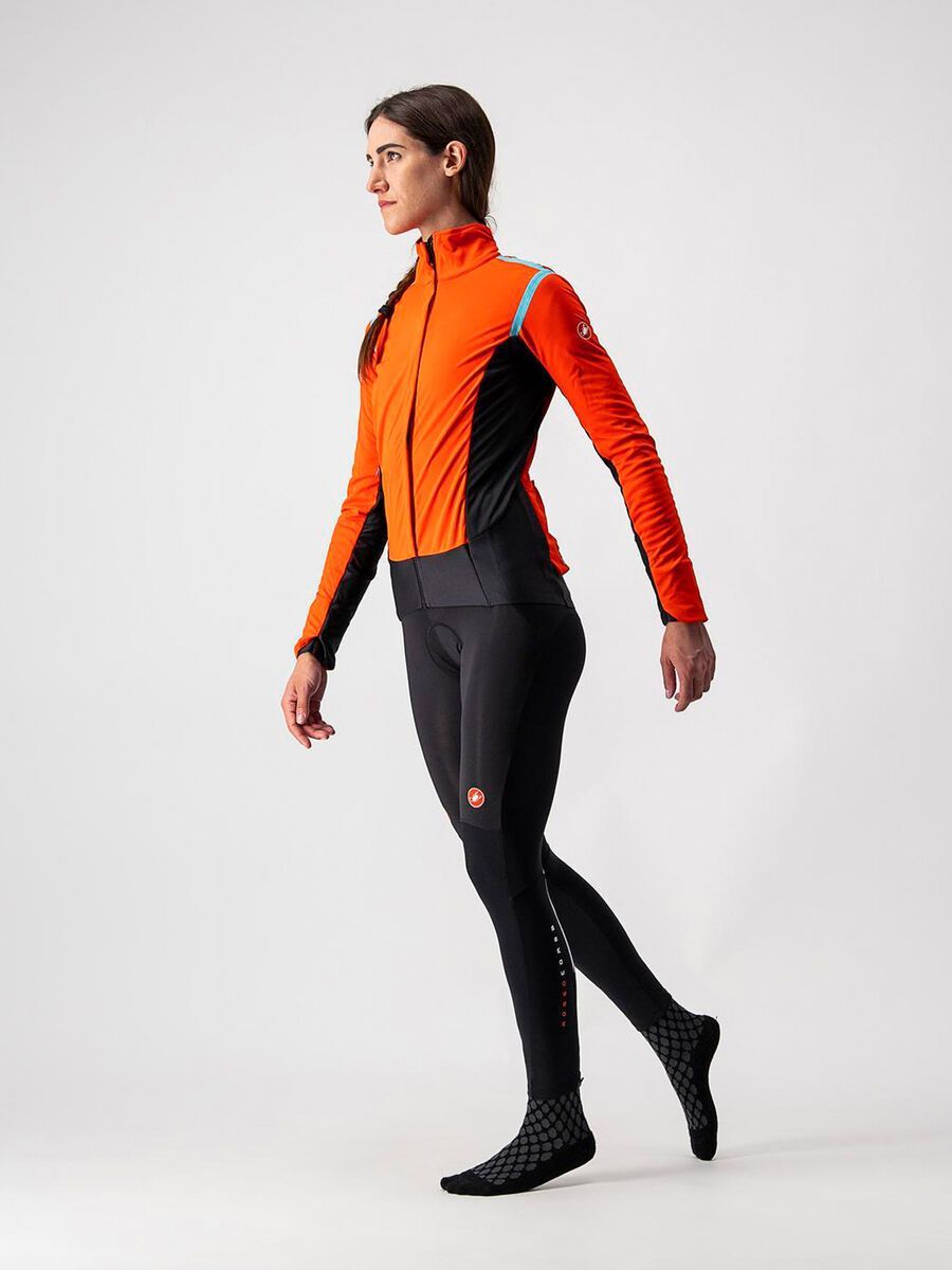 Castelli Alpha RoS 2 W Jacket, fiery red/celeste-matt blue - Bild 9