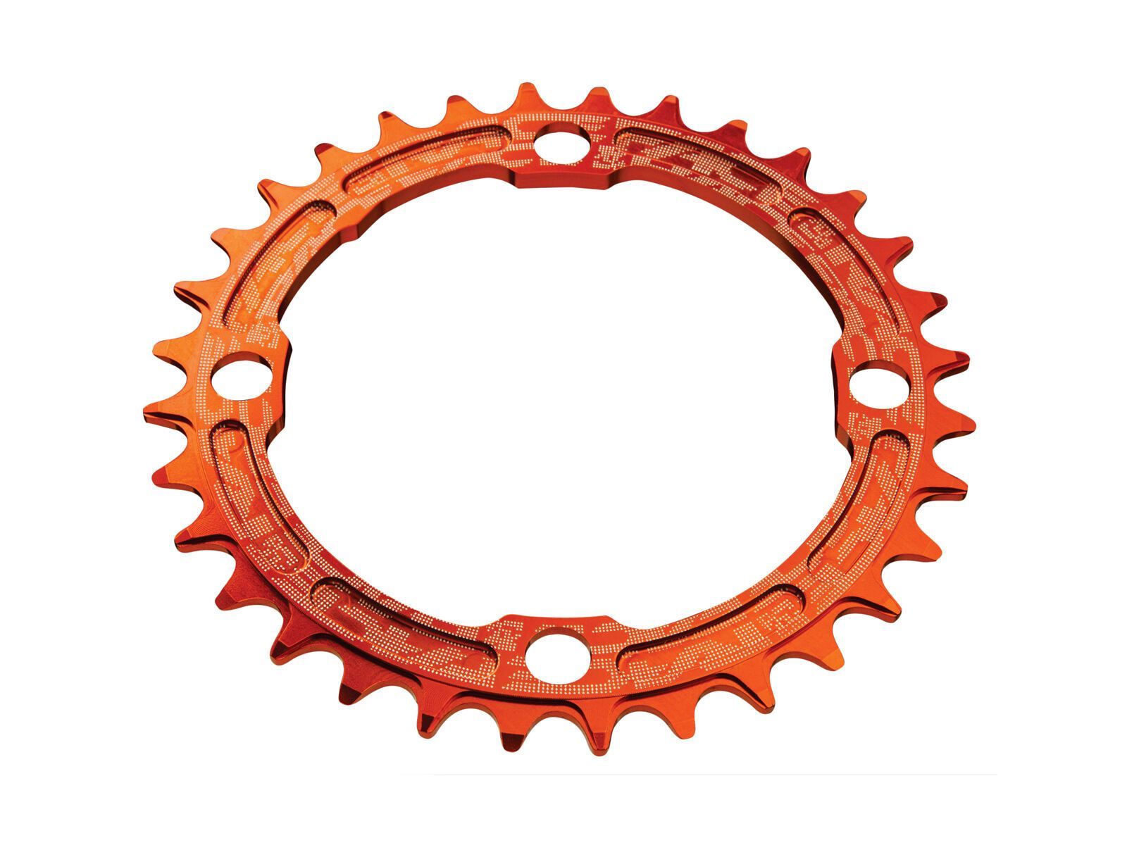 Race Face Single Ring Narrow Wide - LK 104, orange - Bild 1