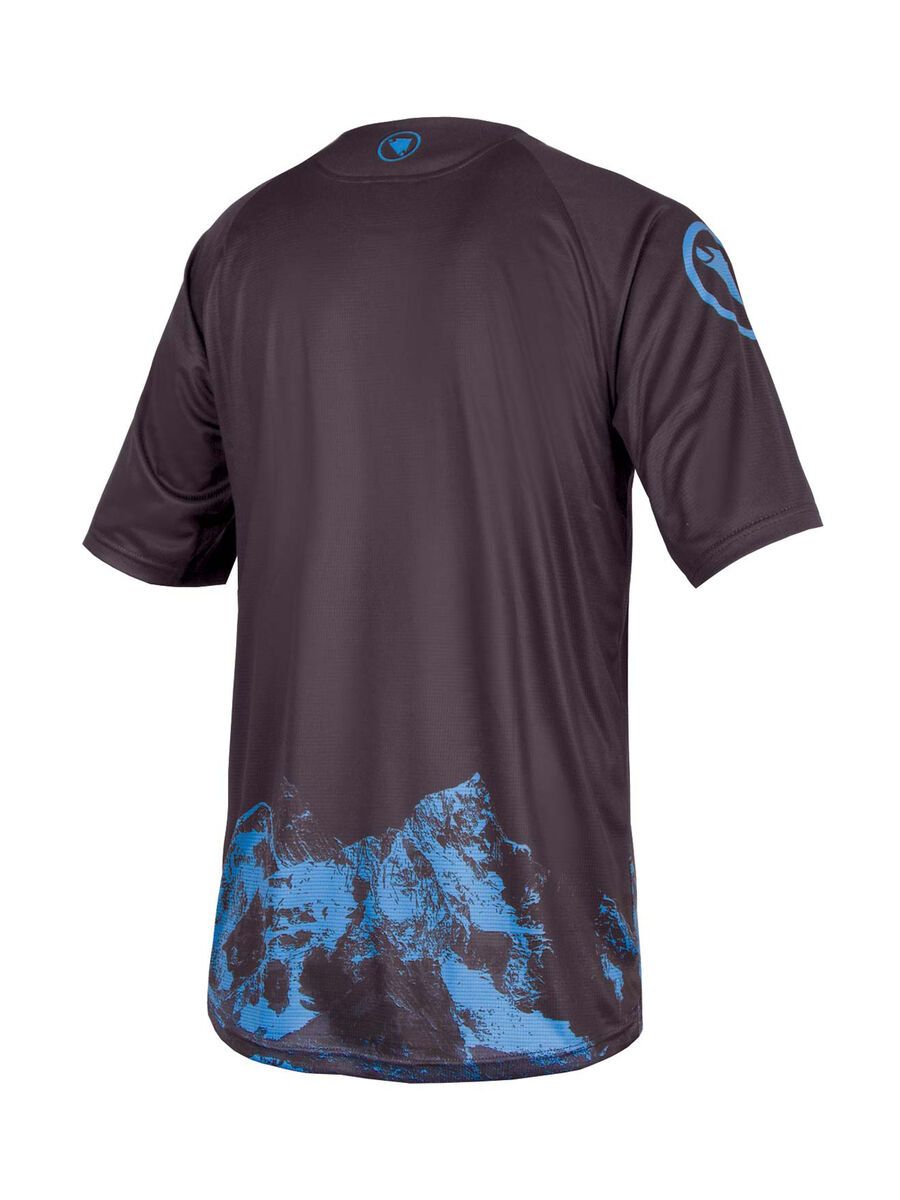 Endura SingleTrack Print T Mountains, marineblau - Bild 2