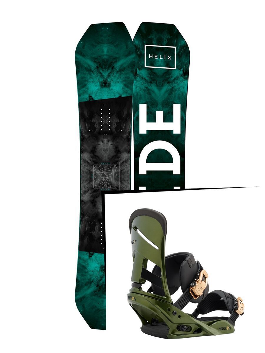 Set: Ride Helix 2017 + Burton Mission (1712882S) - Bild 1