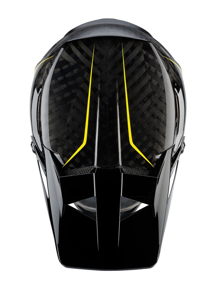 100% Aircraft DH Helmet, raw black - Bild 4