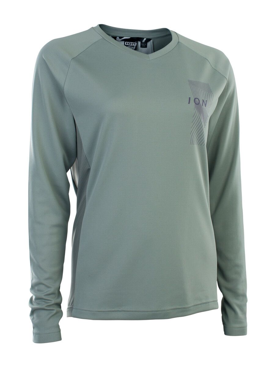 ION Jersey Traze Longsleeve Women, sea-grass - Bild 1