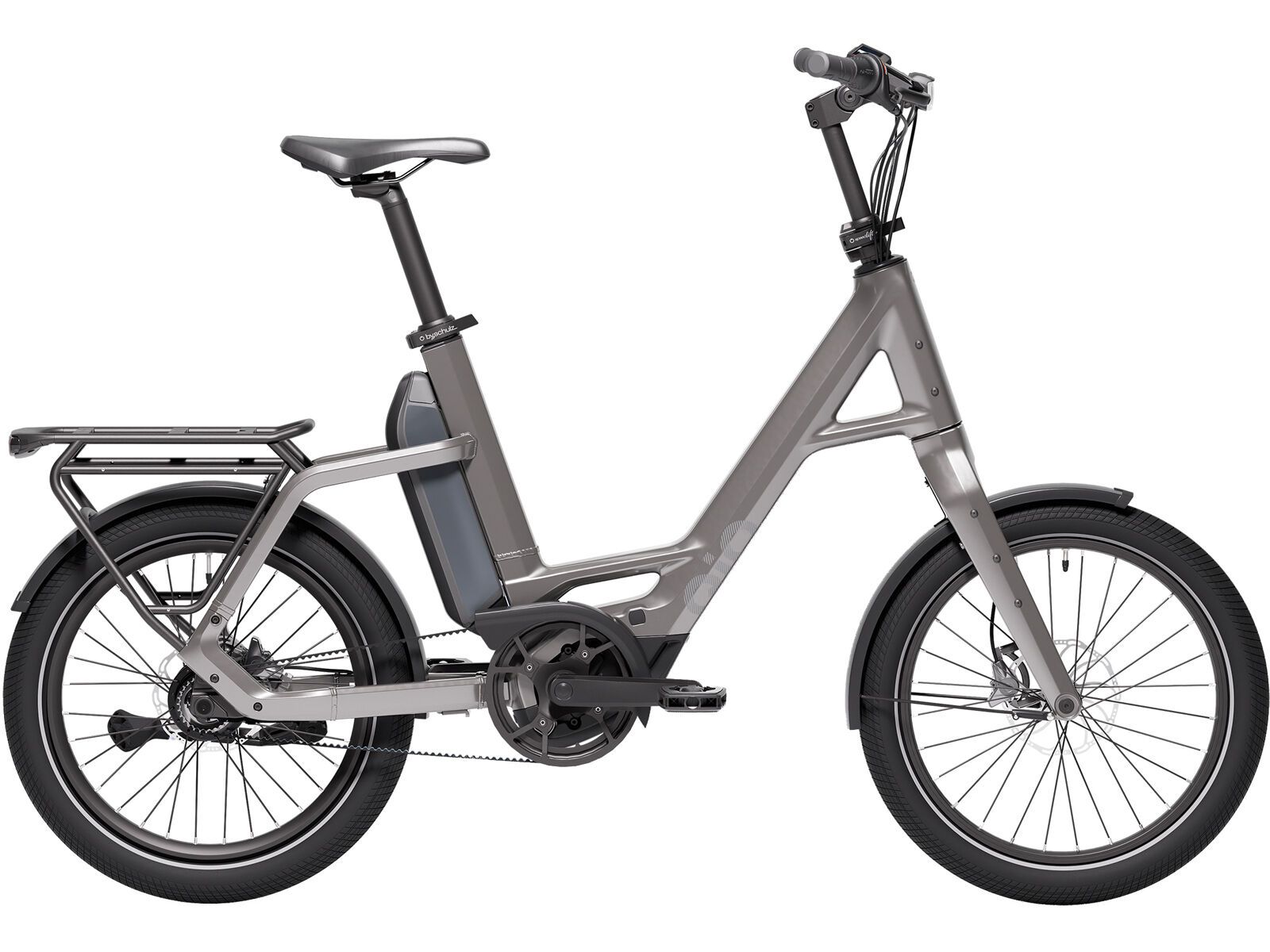 QiO Compact P5, lead metal glossy - Bild 1