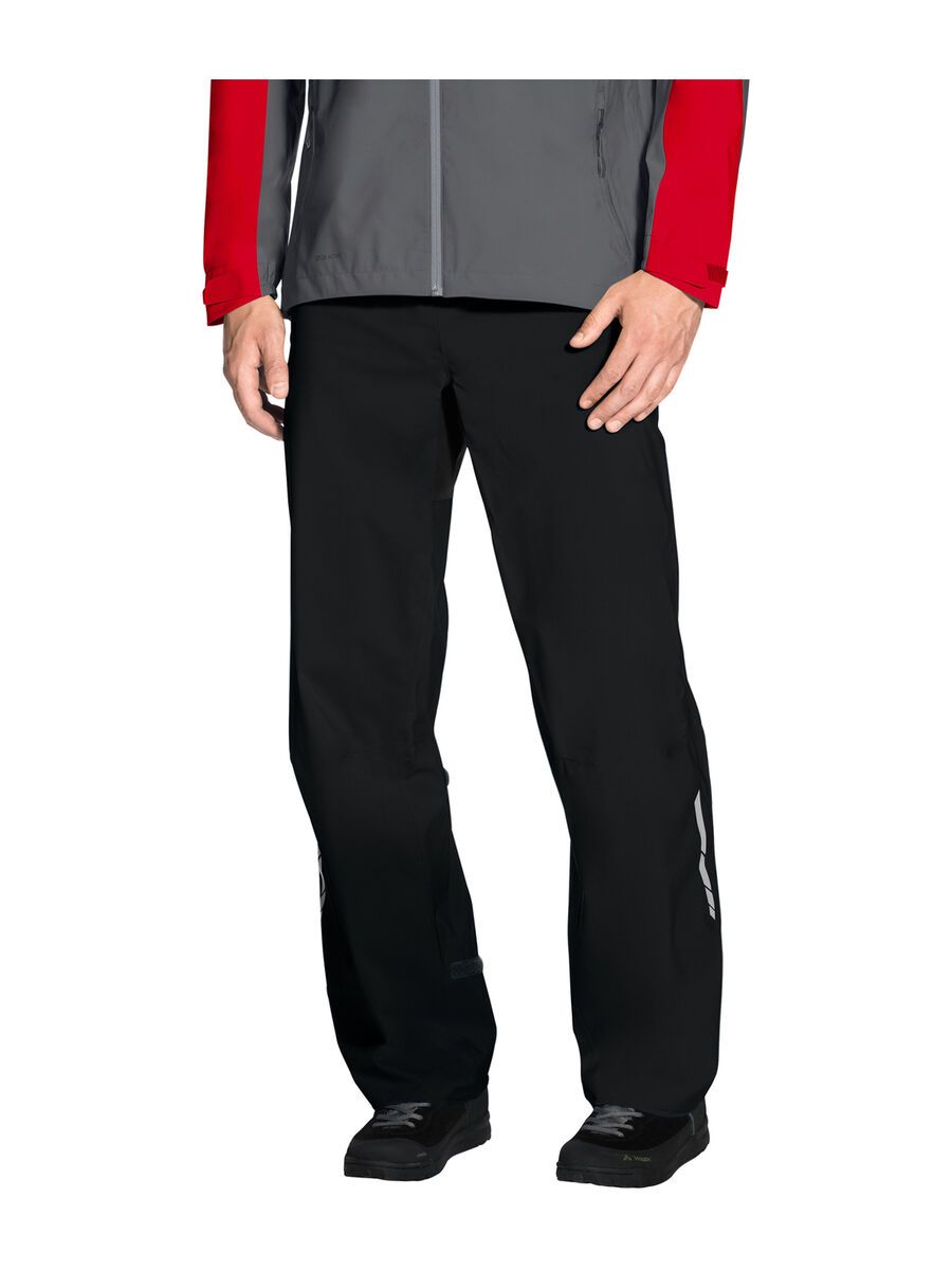 Vaude Men's Moab Rain Pants, black - Bild 3