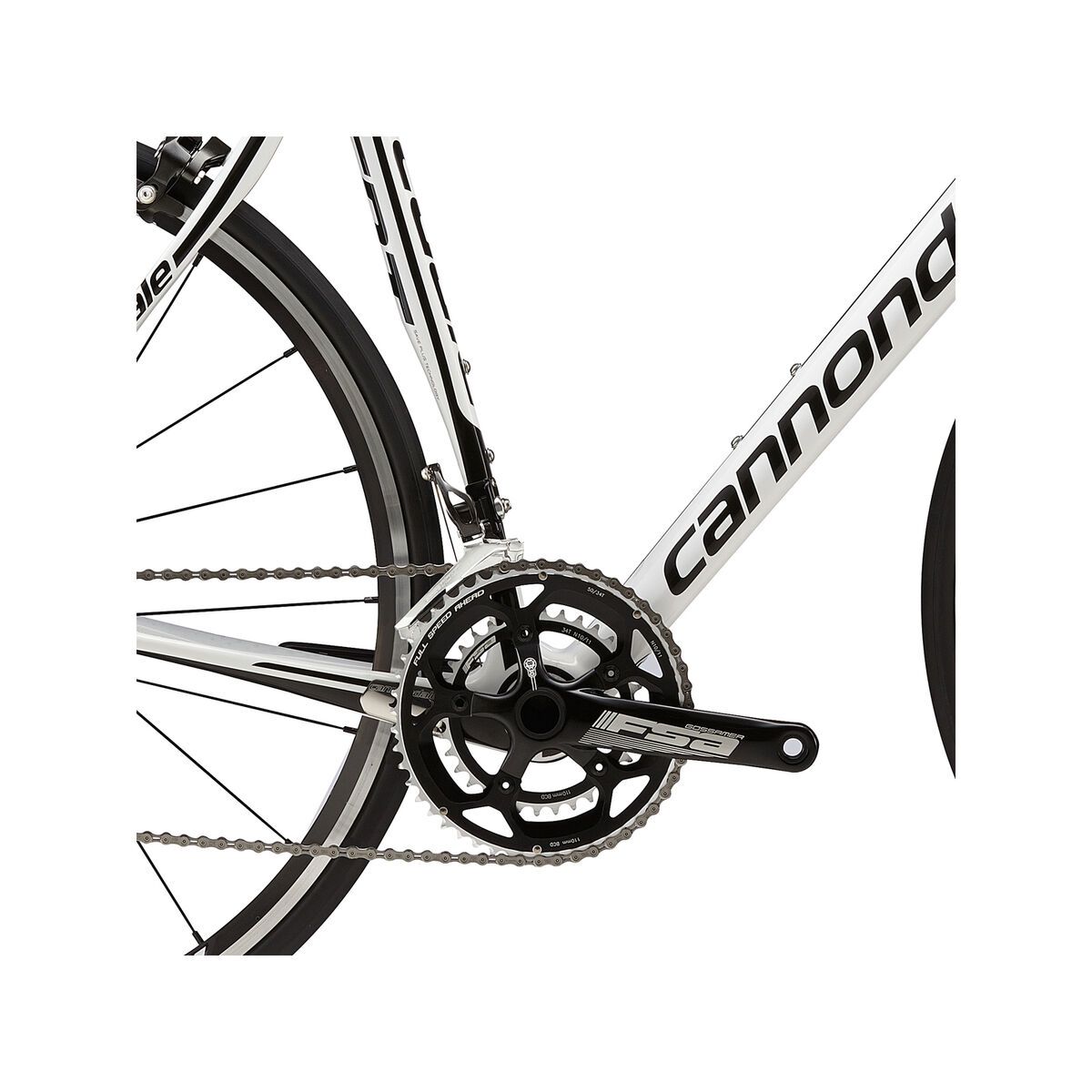 Cannondale Synapse Carbon 105 5, magnesium white with jet black, gloss - Bild 3