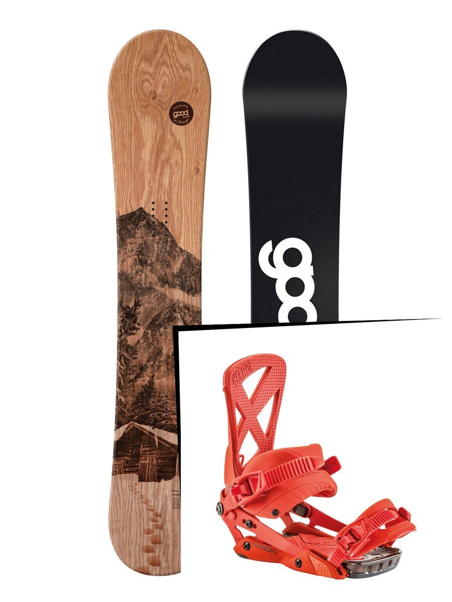 Set: goodboards Wooden 2017 + Nitro Phantom (1691284S) - Bild 1