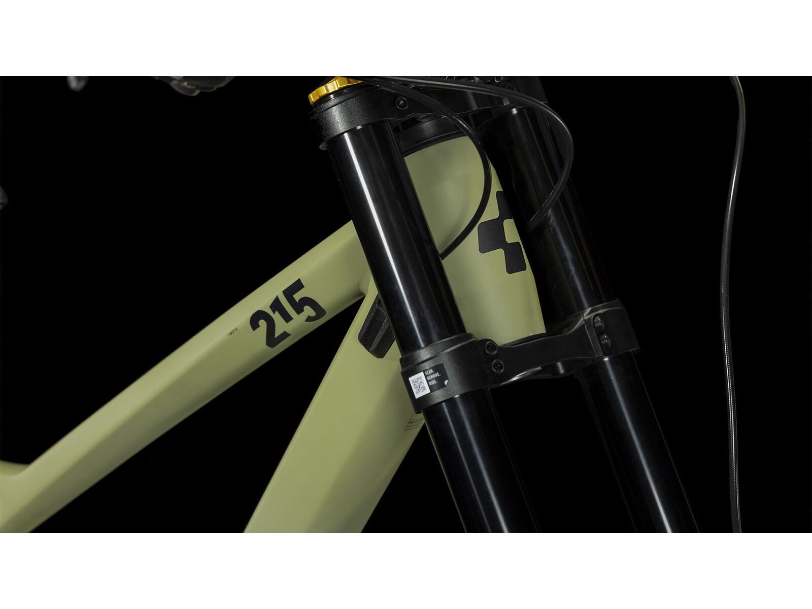 Cube Two15 Race 27.5, lightolive´n´black - Bild 4