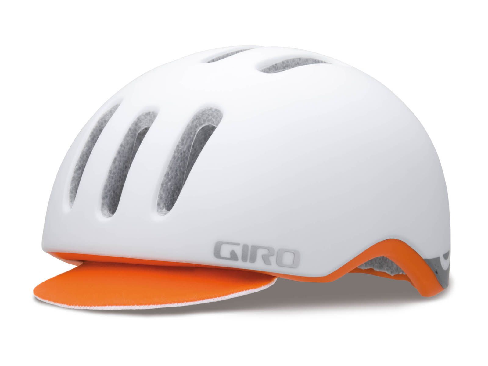 Giro Reverb, matte white/orange - Bild 1