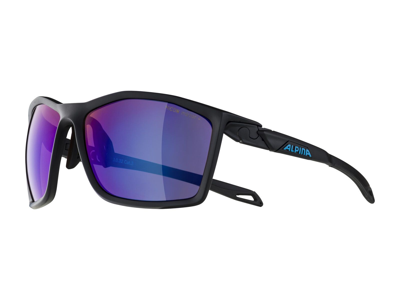 Alpina Twist Five Q-Lite Mirror Blue, black matt - Bild 4