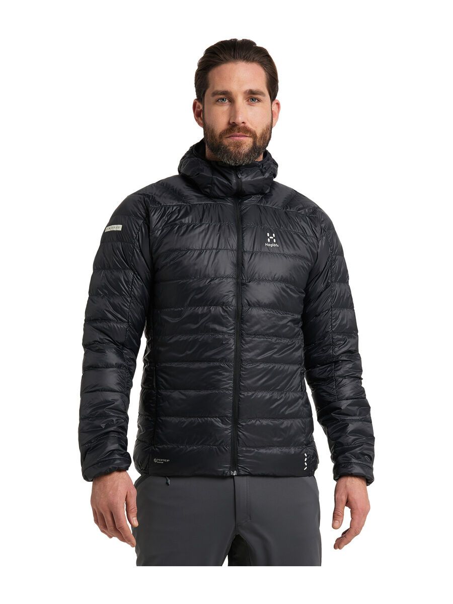 Haglöfs L.I.M Down Hood Men, true black - Bild 6