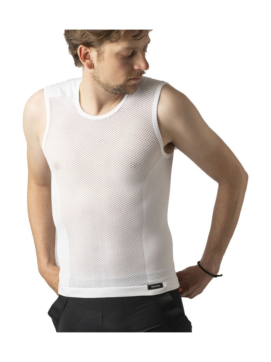 GripGrab PACR Spring-Autumn Sleeveless Base Layer, white - Bild 5