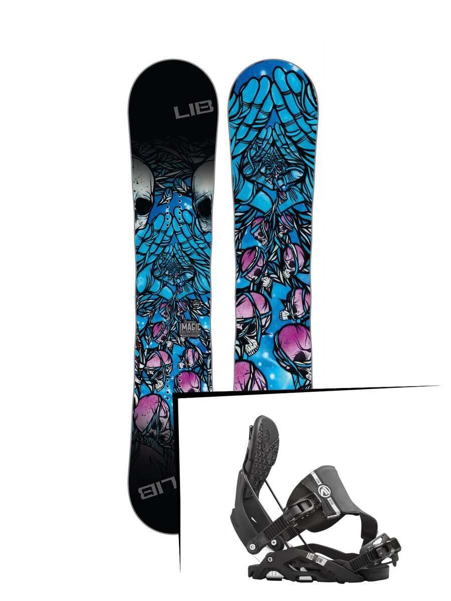 Set: Lib Tech Banana Magic 2017 + Flow Nexus Hybrid (1513166S) - Bild 1