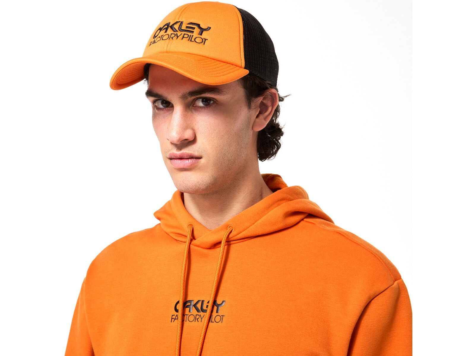 Oakley Factory Pilot Trucker Hat, burnt orange - Bild 4