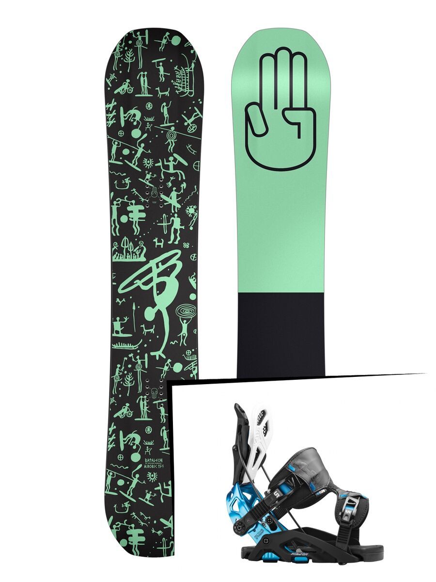 Set: Bataleon Airobic 2017 + Flow Fuse-GT (1513133S) - Bild 1