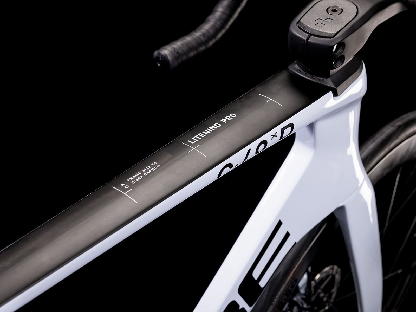 Cube Litening C:68X Pro, flashwhite´n´carbon - Bild 2