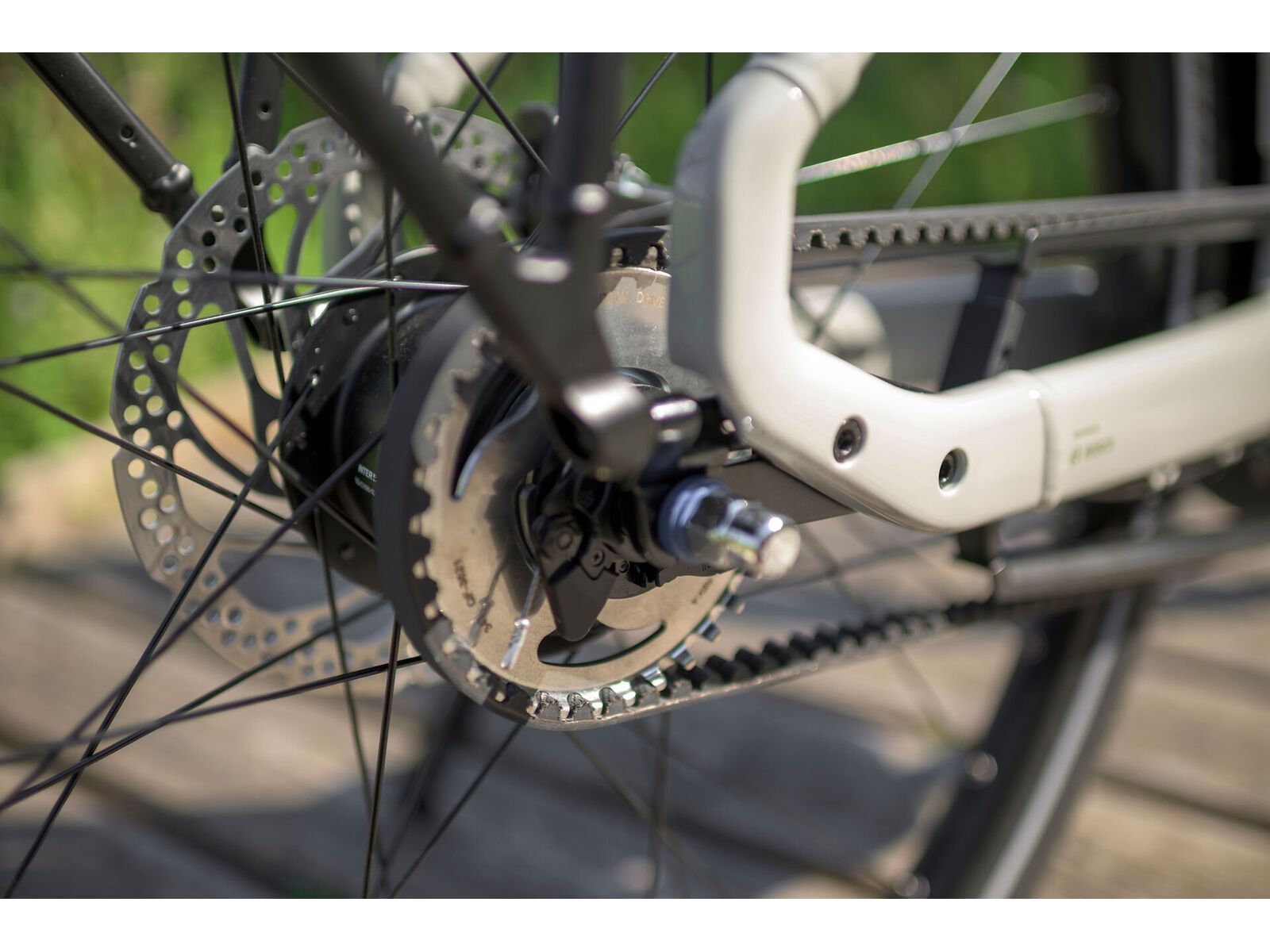 Cube Supreme Hybrid Deluxe One 600 Easy Entry 28, ashgreen´n´chrome - Bild 11