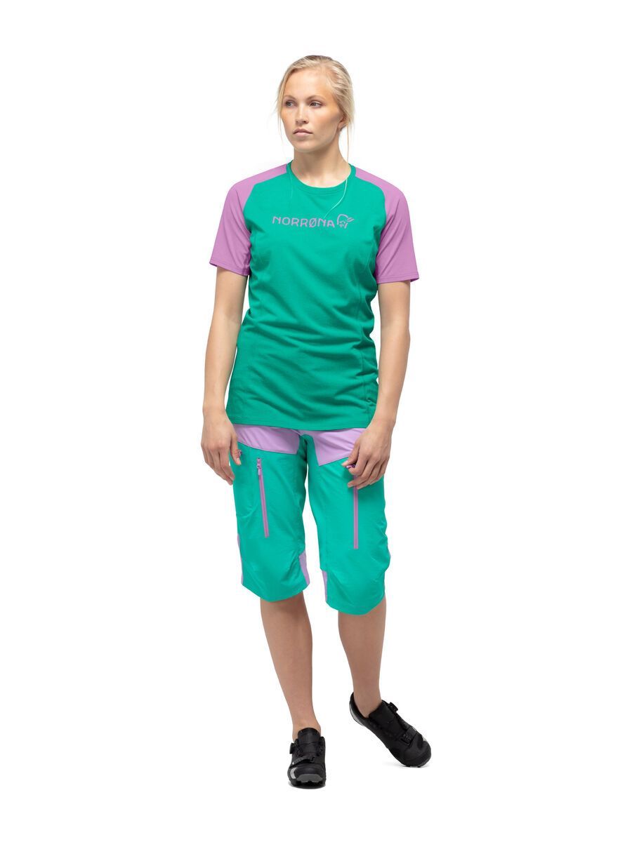 Norrona fjørå equaliser lightweight T-Shirt W's, violet tuille/arcadia - Bild 3