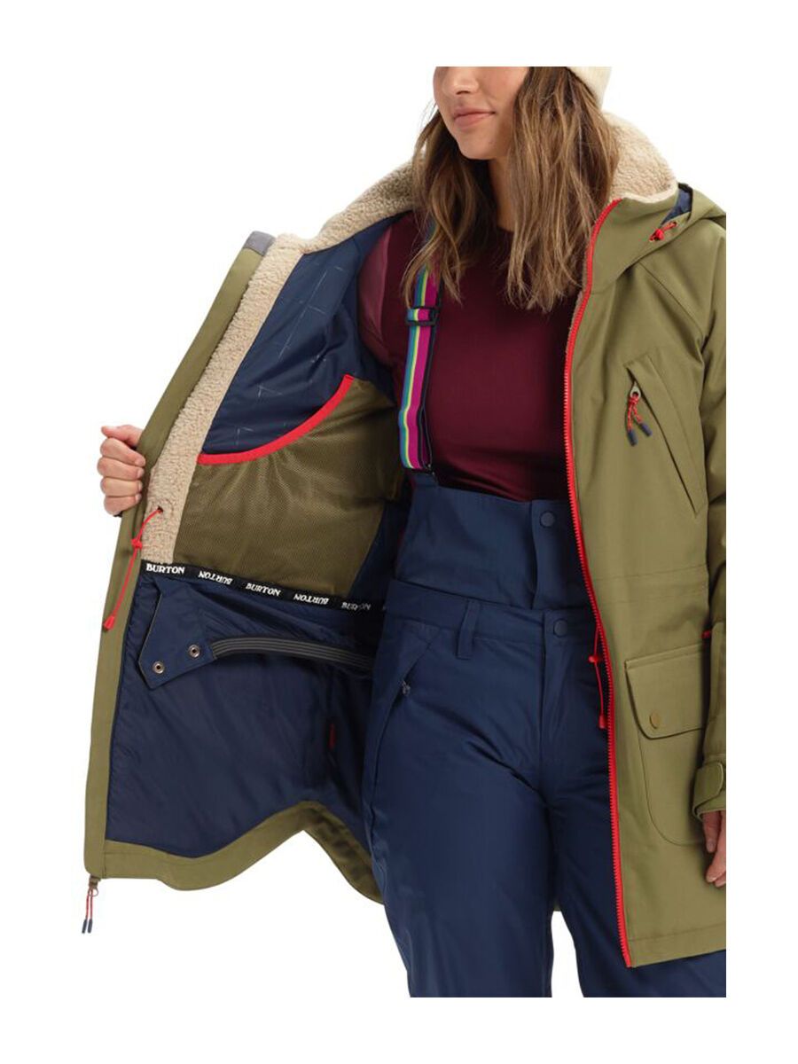 Burton Women's Prowess Jacket, martini olive - Bild 2