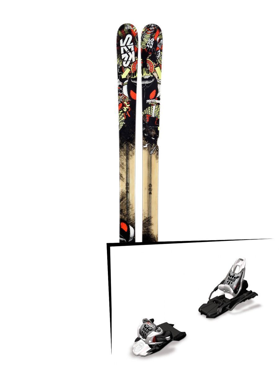 K2 SKI Set: Press 2014 + Marker Free Ten - Bild 1