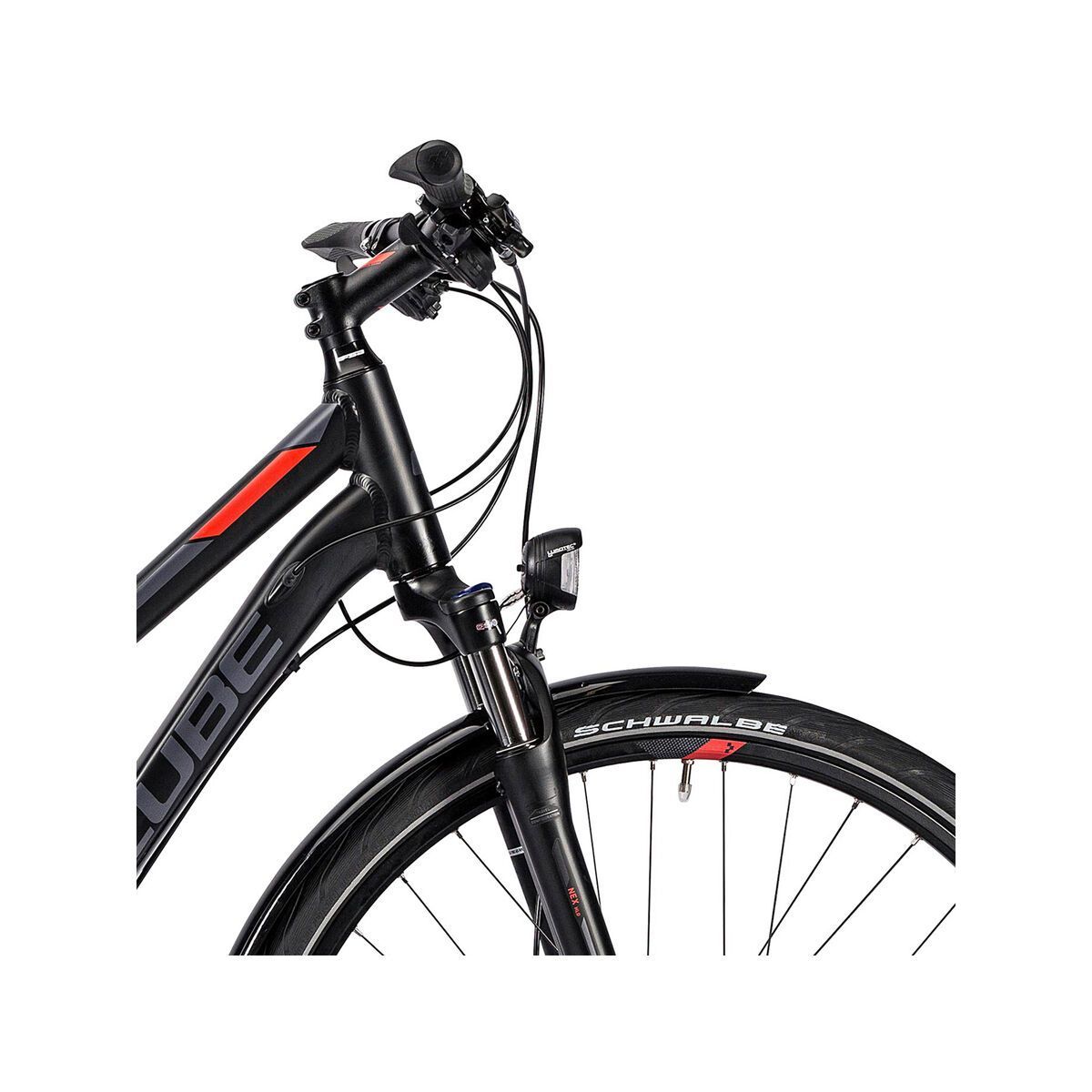 Cube Touring SL Trapeze, black grey red - Bild 5