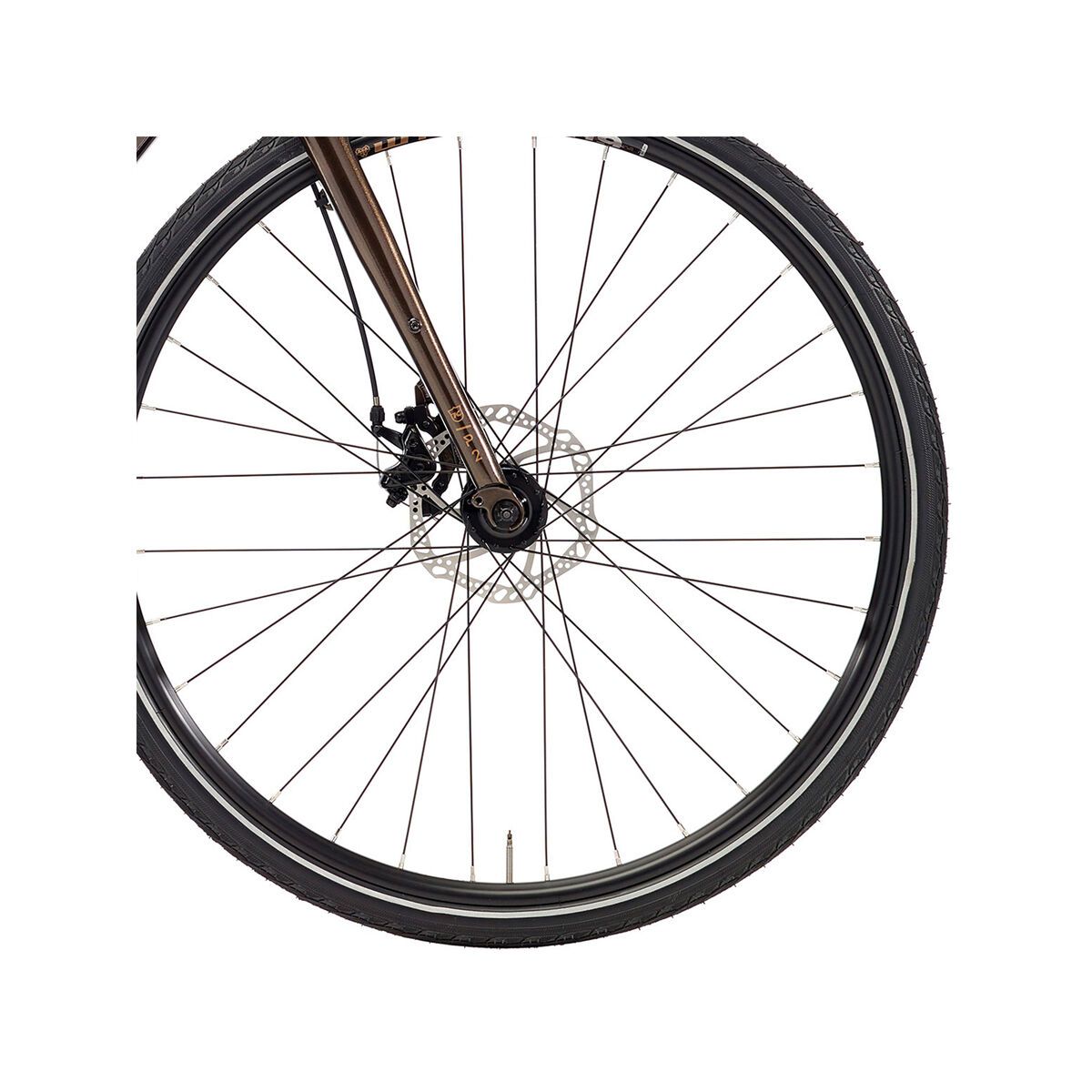 Kona Rove, gloss brown w/ copper decals - Bild 3