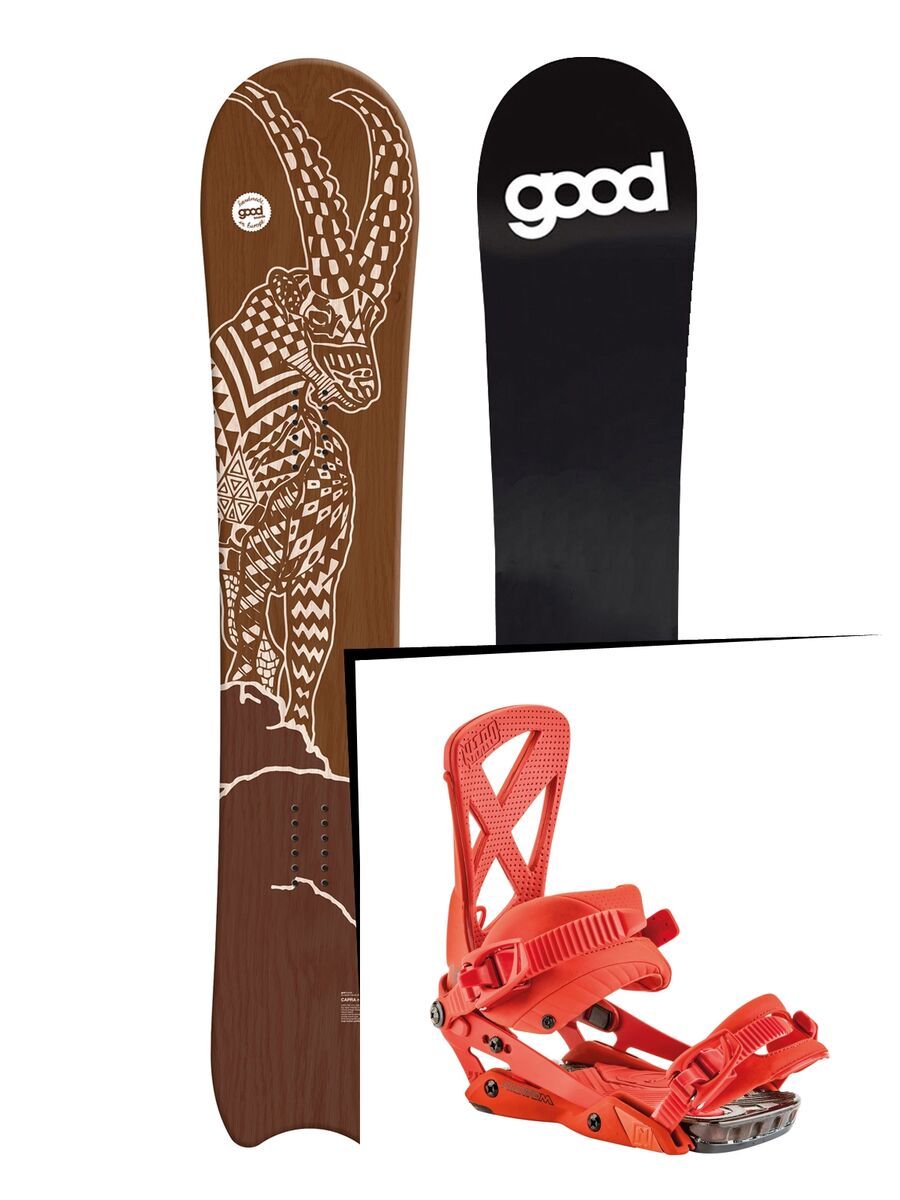 Set: goodboards Capra 2017 + Nitro Phantom (1691284S) - Bild 1