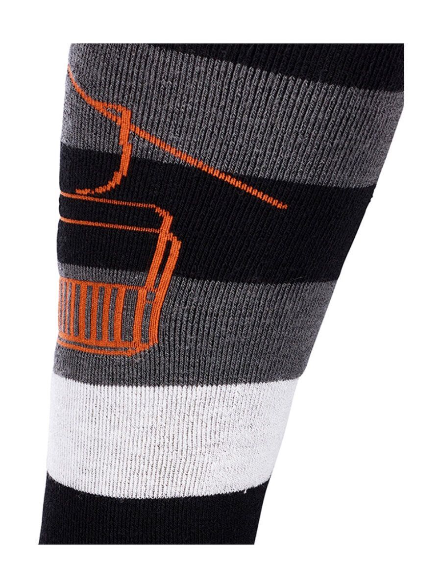 Ortovox Free Ride Long Socks M, black raven - Bild 2