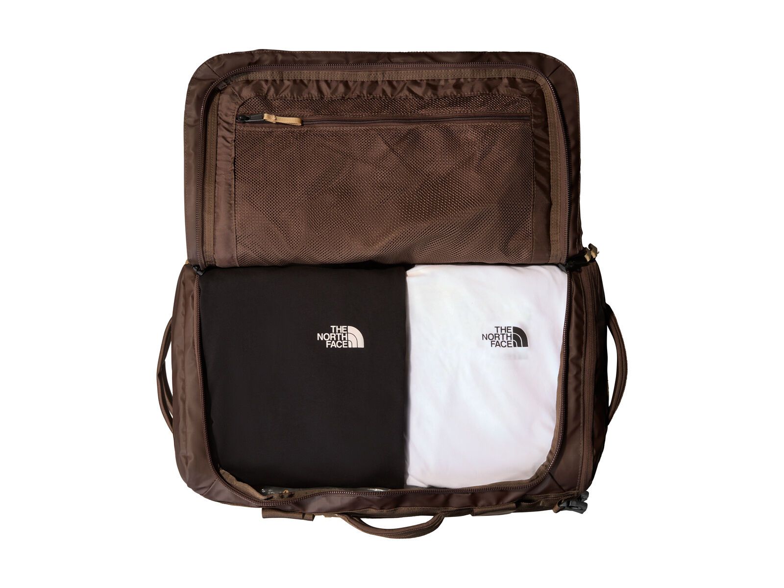 The North Face Base Camp Voyager Duffel 42L, smokey brown/khaki ston - Bild 4