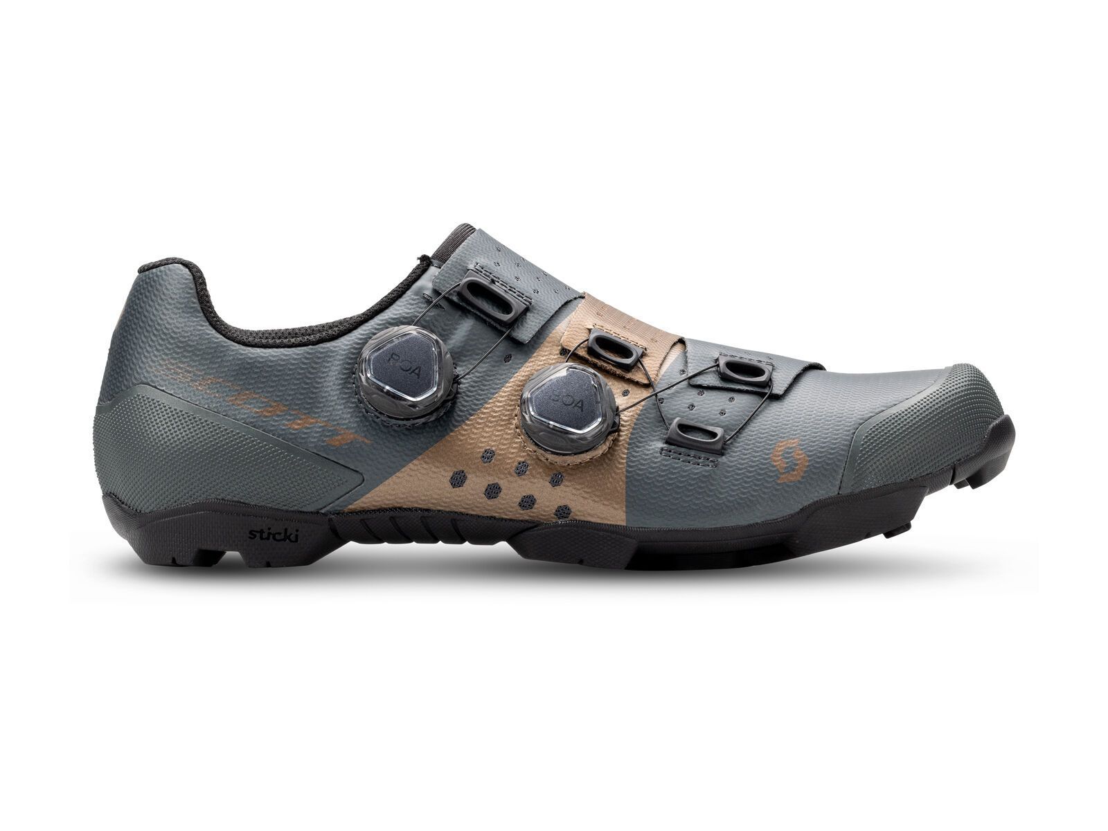 Scott MTB RC Python Shoe, dark grey/bronze - Bild 3