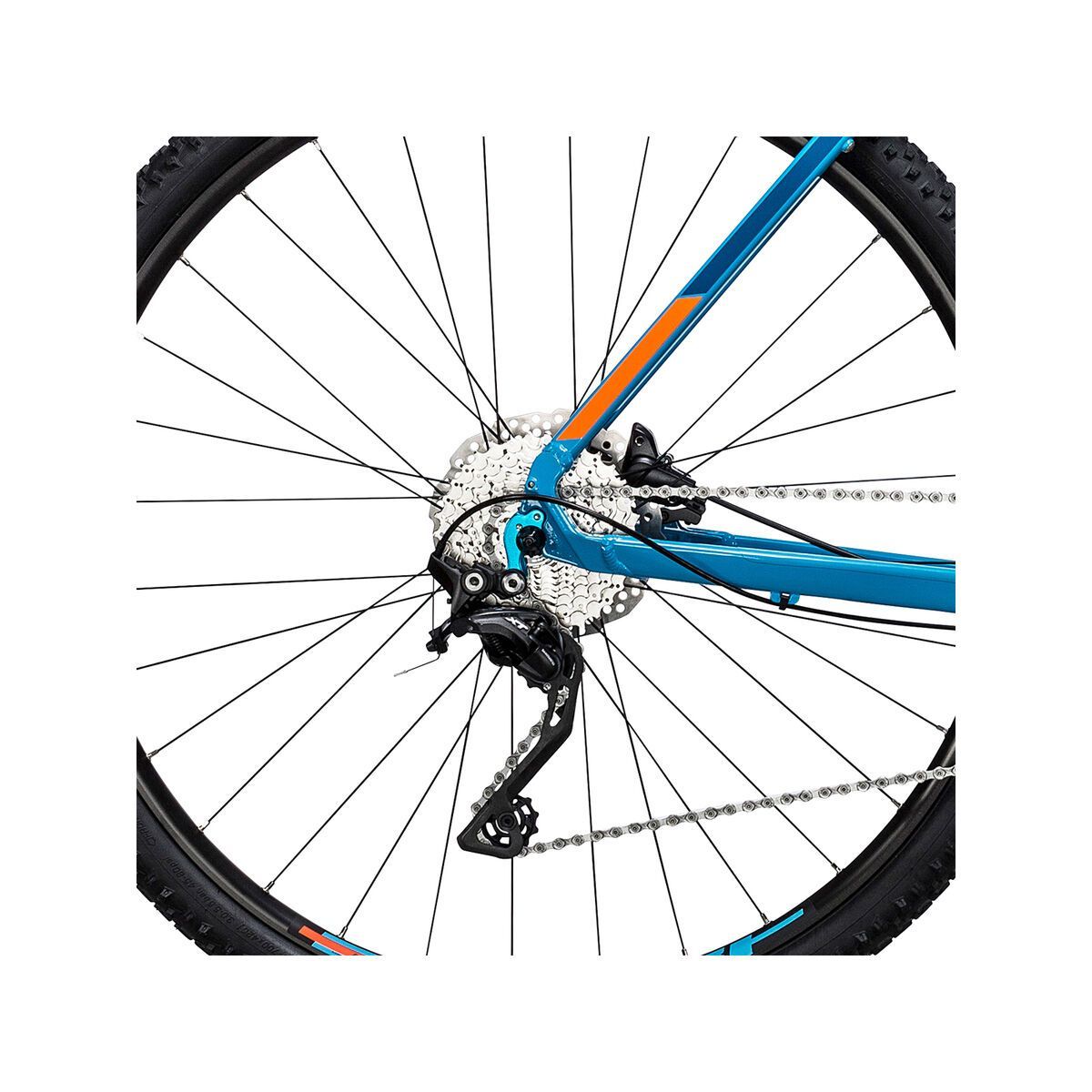 Cube Nature Pro, reefblue´n´flashorange - Bild 4