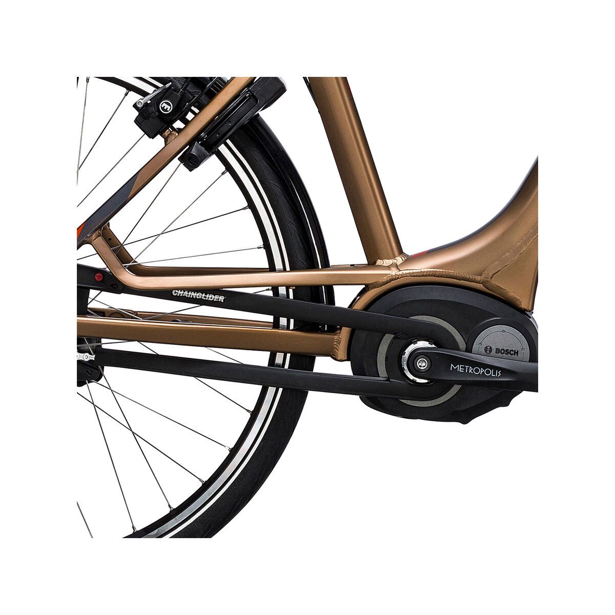 Cube Travel Hybrid 400 Easy Entry, havanna brown´n´orange - Bild 3