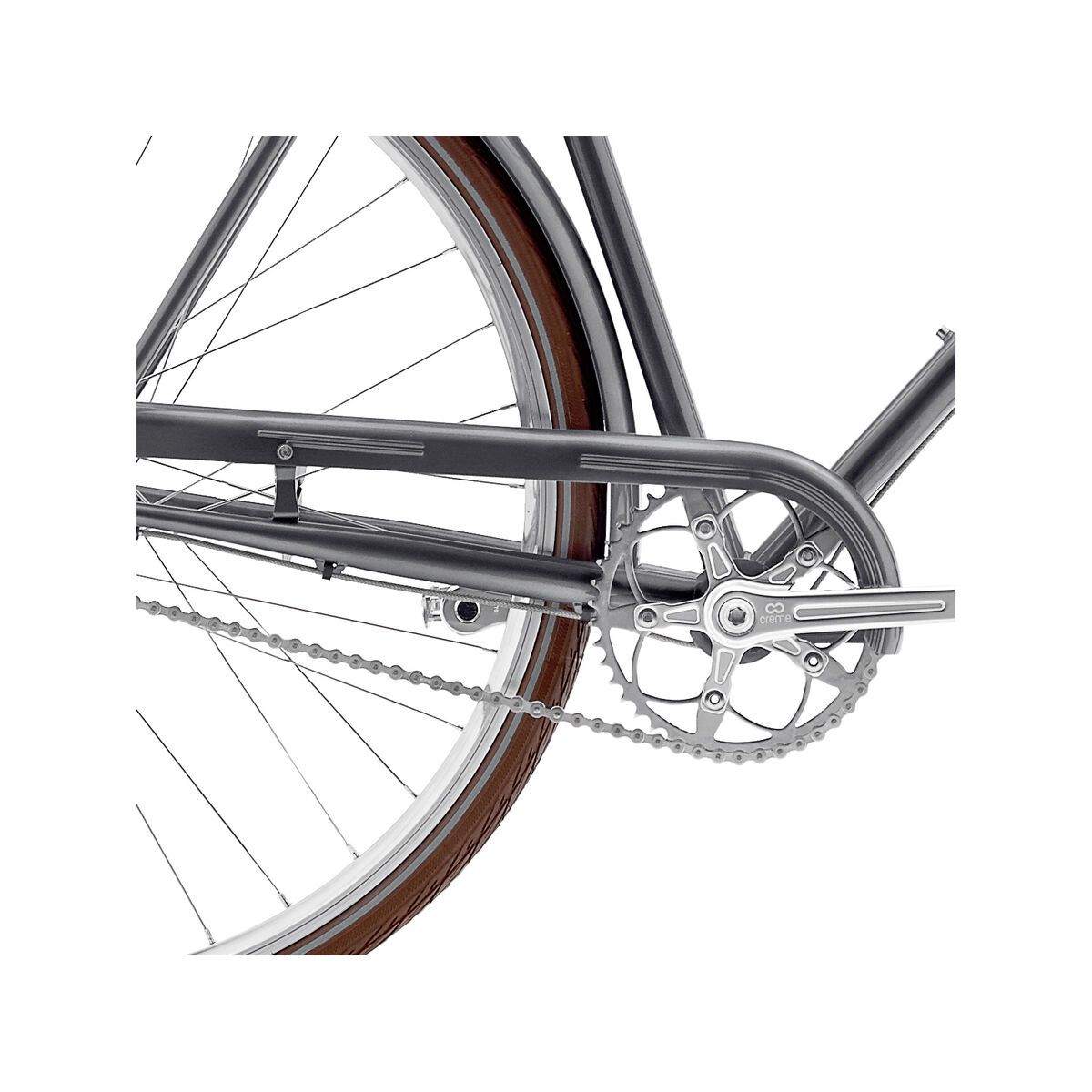 Creme Cycles Caferacer Man Doppio, grey - Bild 3