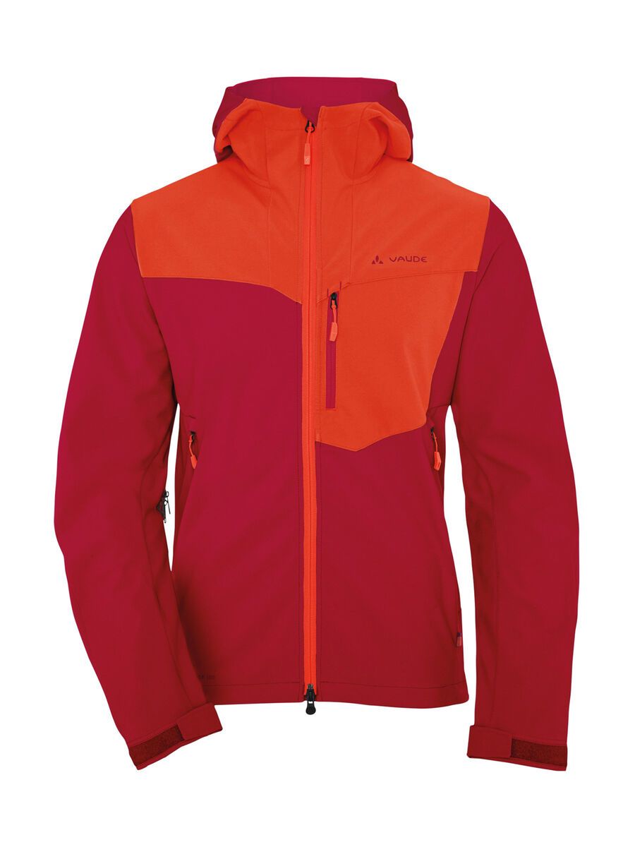 Vaude Men's Ducan Softshell Jacket, indian red - Bild 1