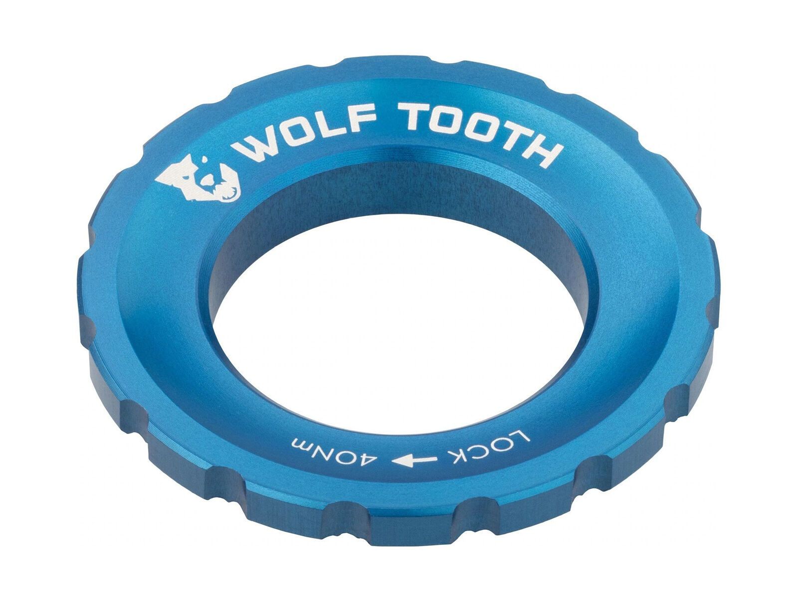 Wolf Tooth Centerlock Rotor Lockring - Außenverzahnung, blue - Bild 1