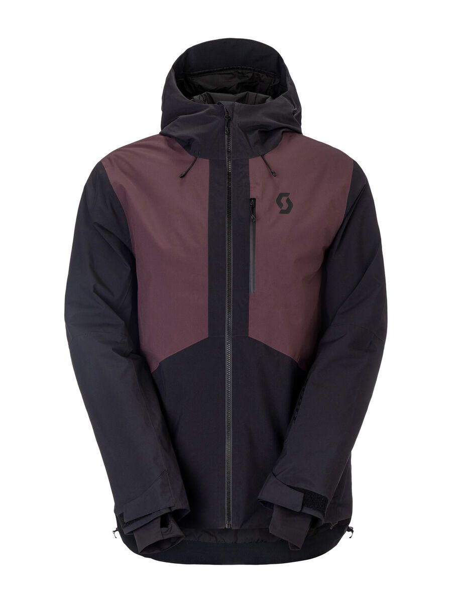 Scott Ultimate Dryo 10 Men's Jacket, black/cocoa red - Bild 1