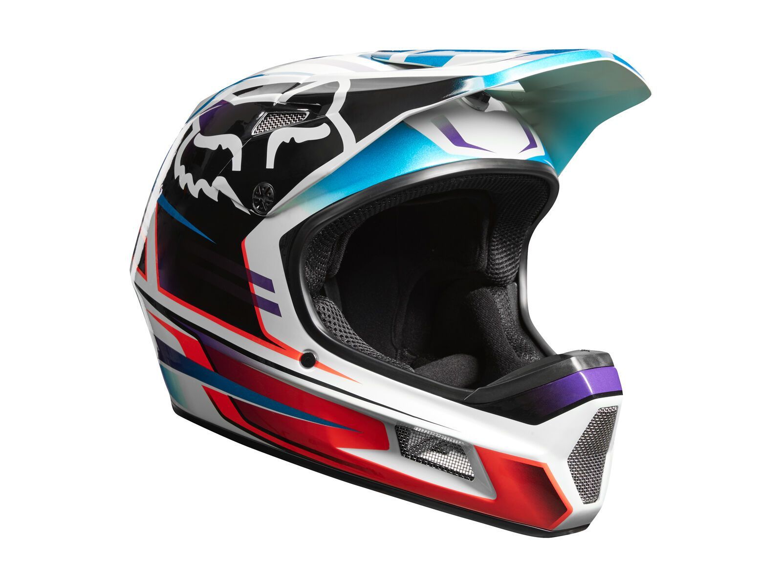 Fox Rampage Comp Helmet Reno, iced - Bild 7