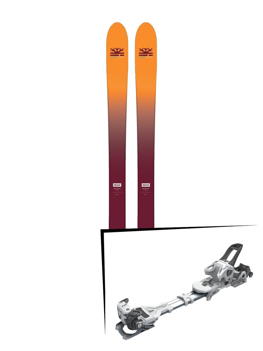 Set: DPS Skis Wailer F99 Foundation 2018 + Tyrolia Ambition 12 AT solid white black - Bild 1