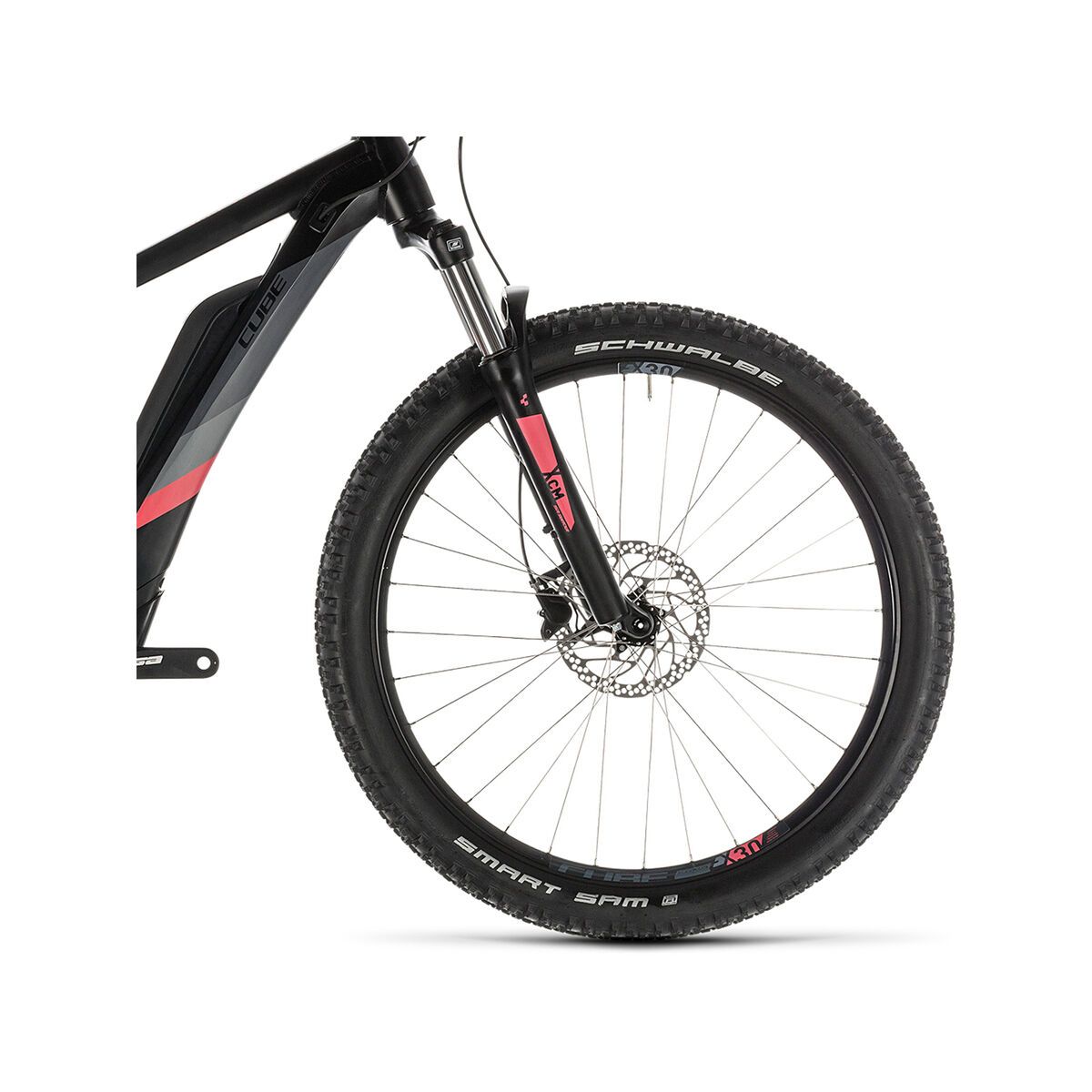 Cube Access Hybrid Pro 500 27.5, black´n´coral - Bild 2