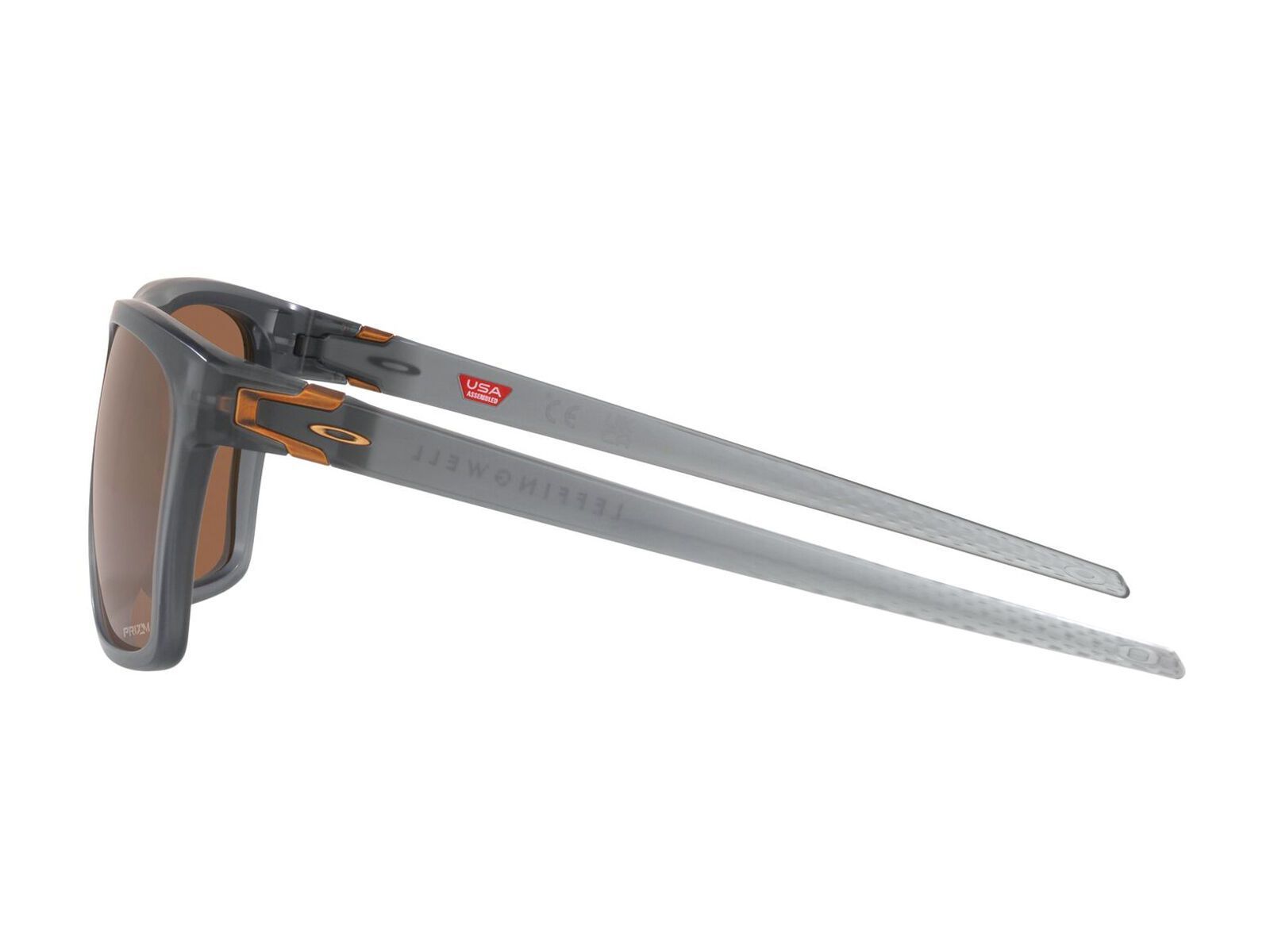 Oakley Leffingwell Prizm Tungsten, matte grey smoke - Bild 3