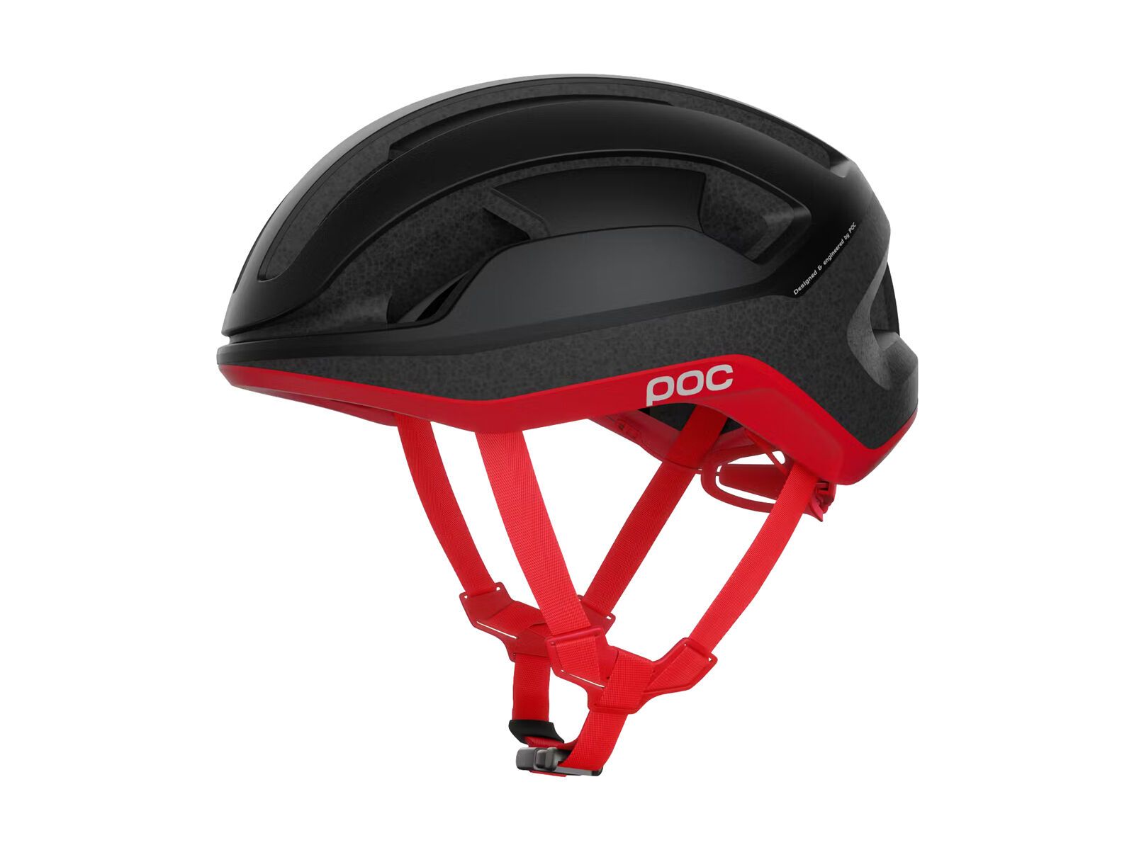 POC Omne Lite Wide Fit, uranium black/prismane red matt - Bild 1