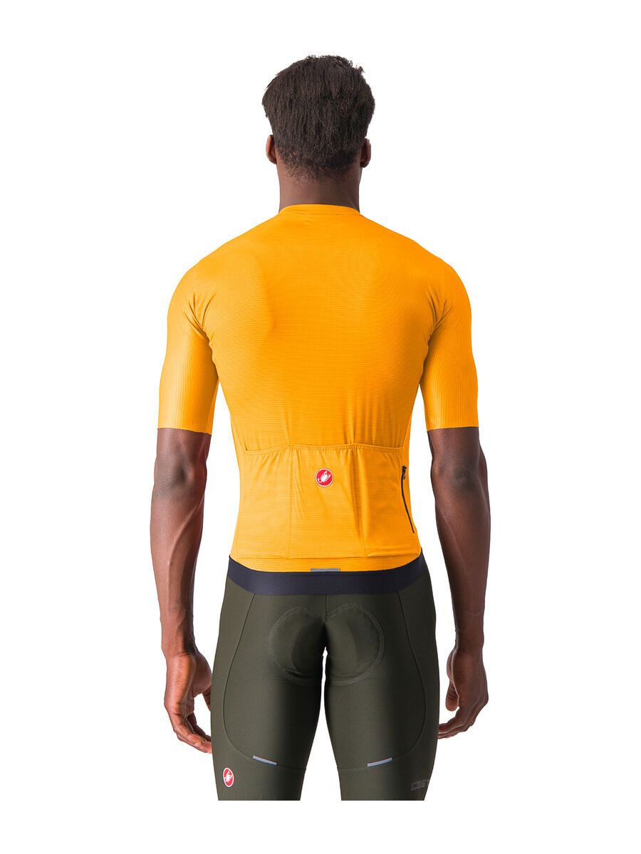 Castelli Espresso Jersey, vivid orange/dark gray - Bild 2