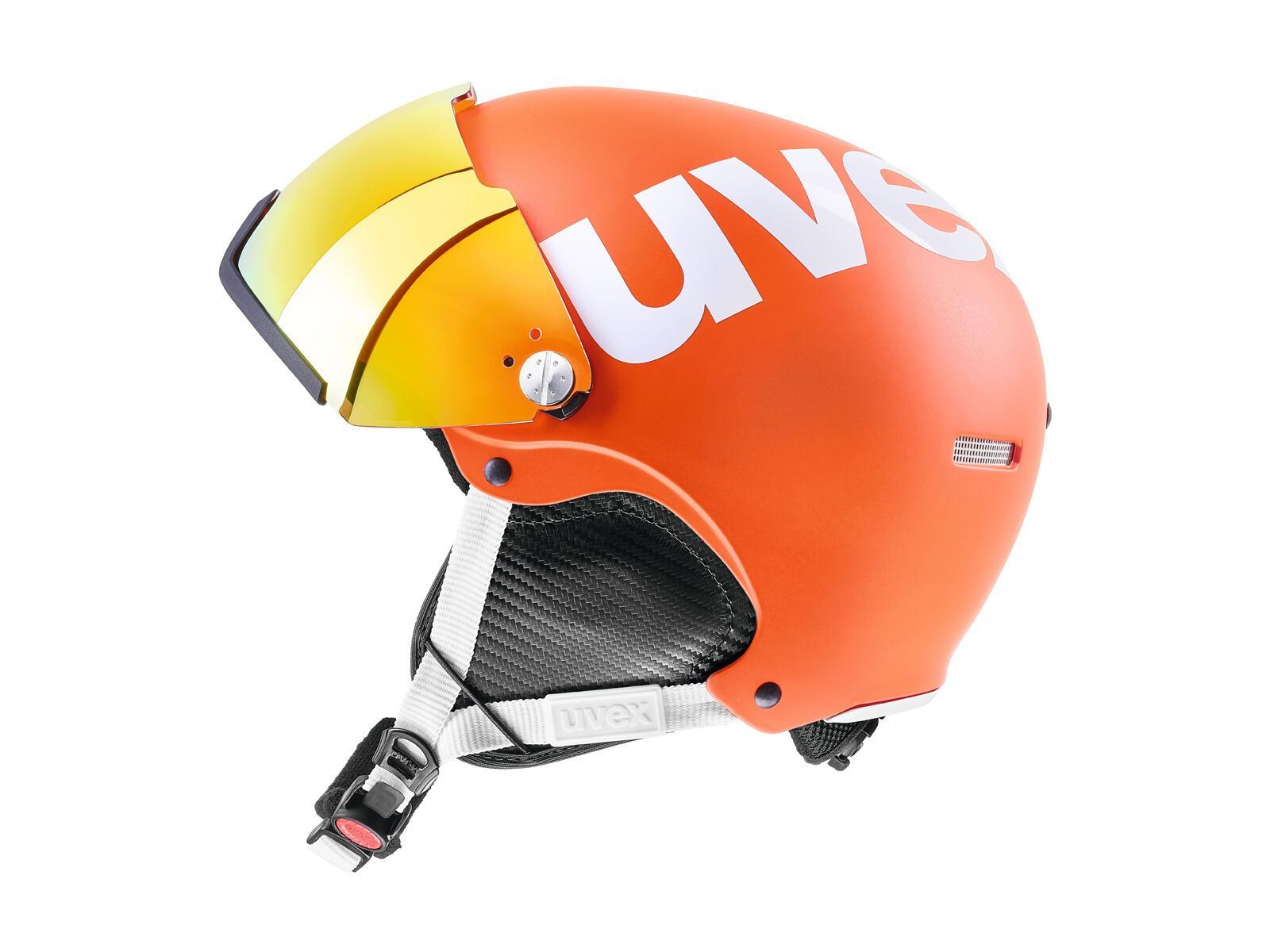 uvex hlmt 500 visor, orange mat - Bild 2