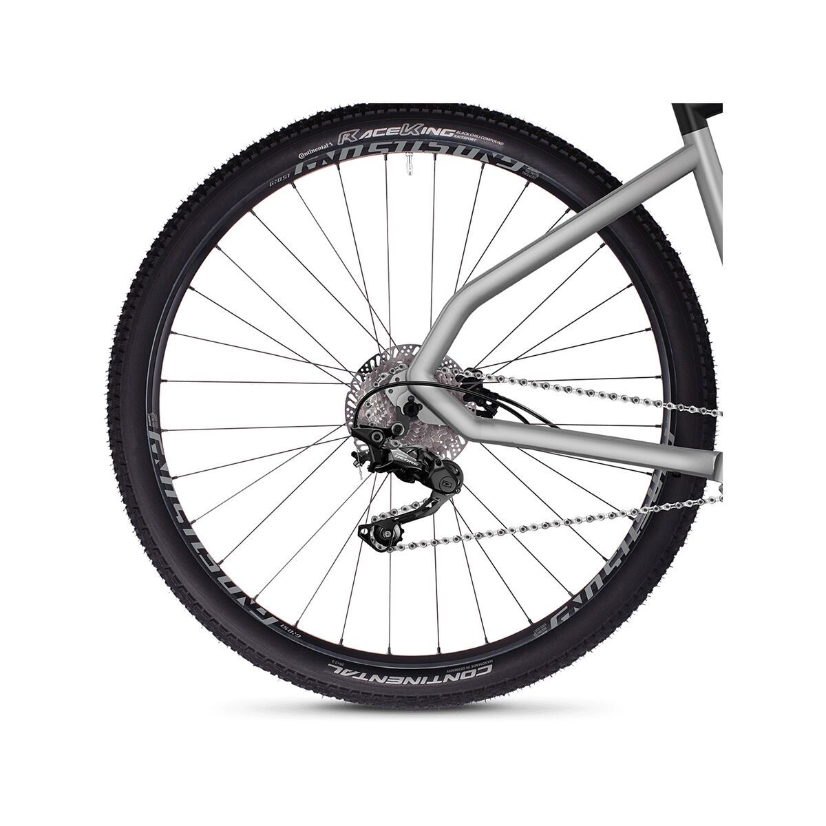 Ghost Hybride Square Cross B2.9 AL, iridium silver/jet black - Bild 5