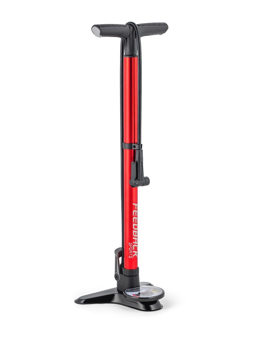Feedback Sports Pneuma CC Floor Pump, red - Bild 1