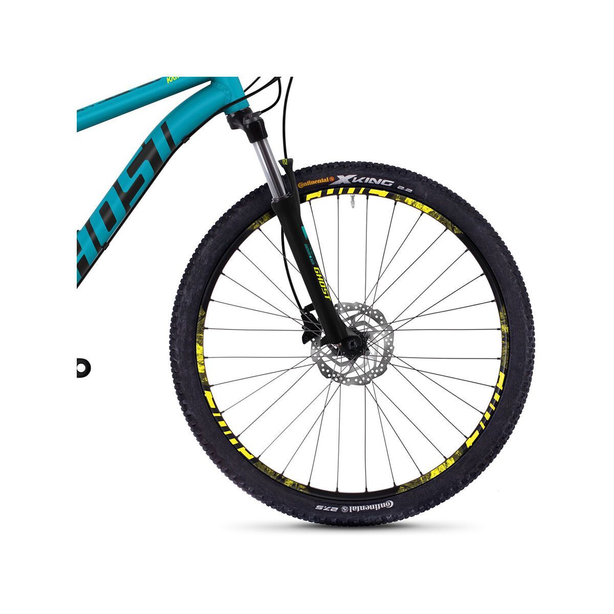 Ghost Kato 4.7 AL, electric blue/night black/neon yellow - Bild 2