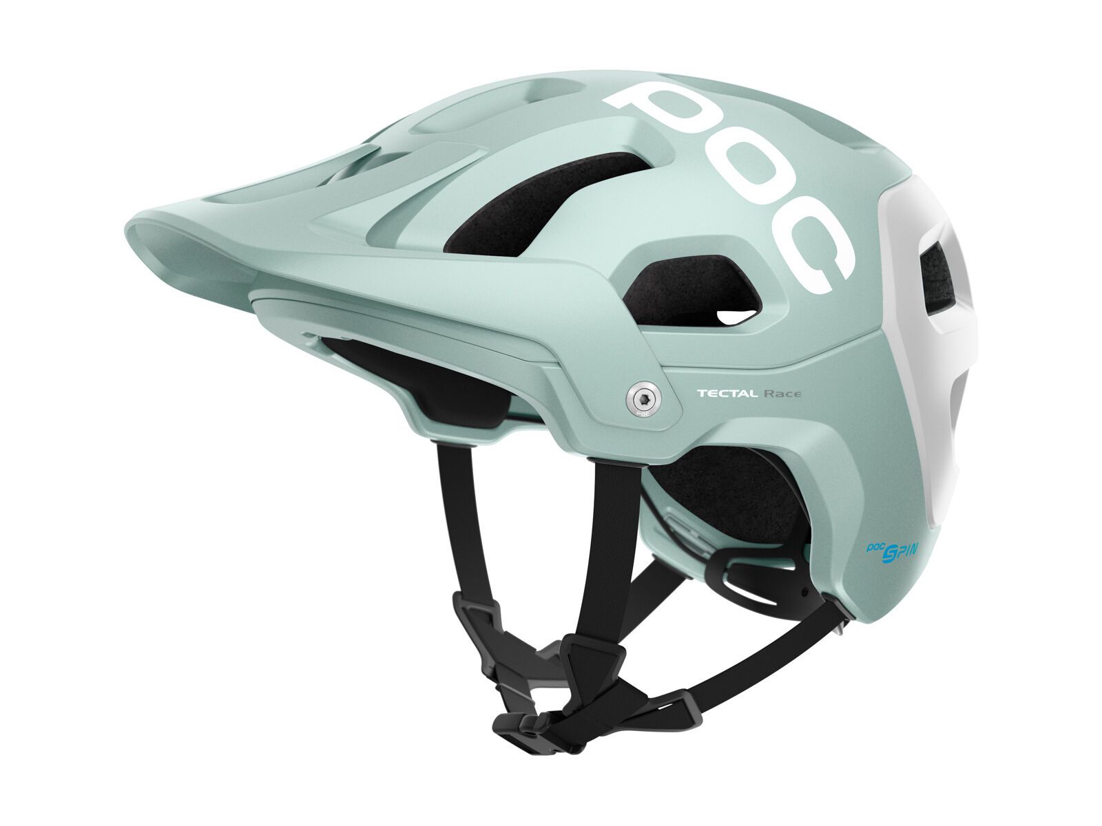 POC Tectal Race SPIN, apophyllite green/hydrogen white matt - Bild 1