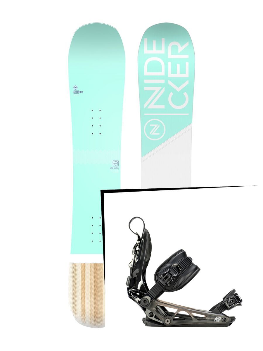 Set: Nidecker Elle 2019 + K2 Cinch TS (2302769S) - Bild 1