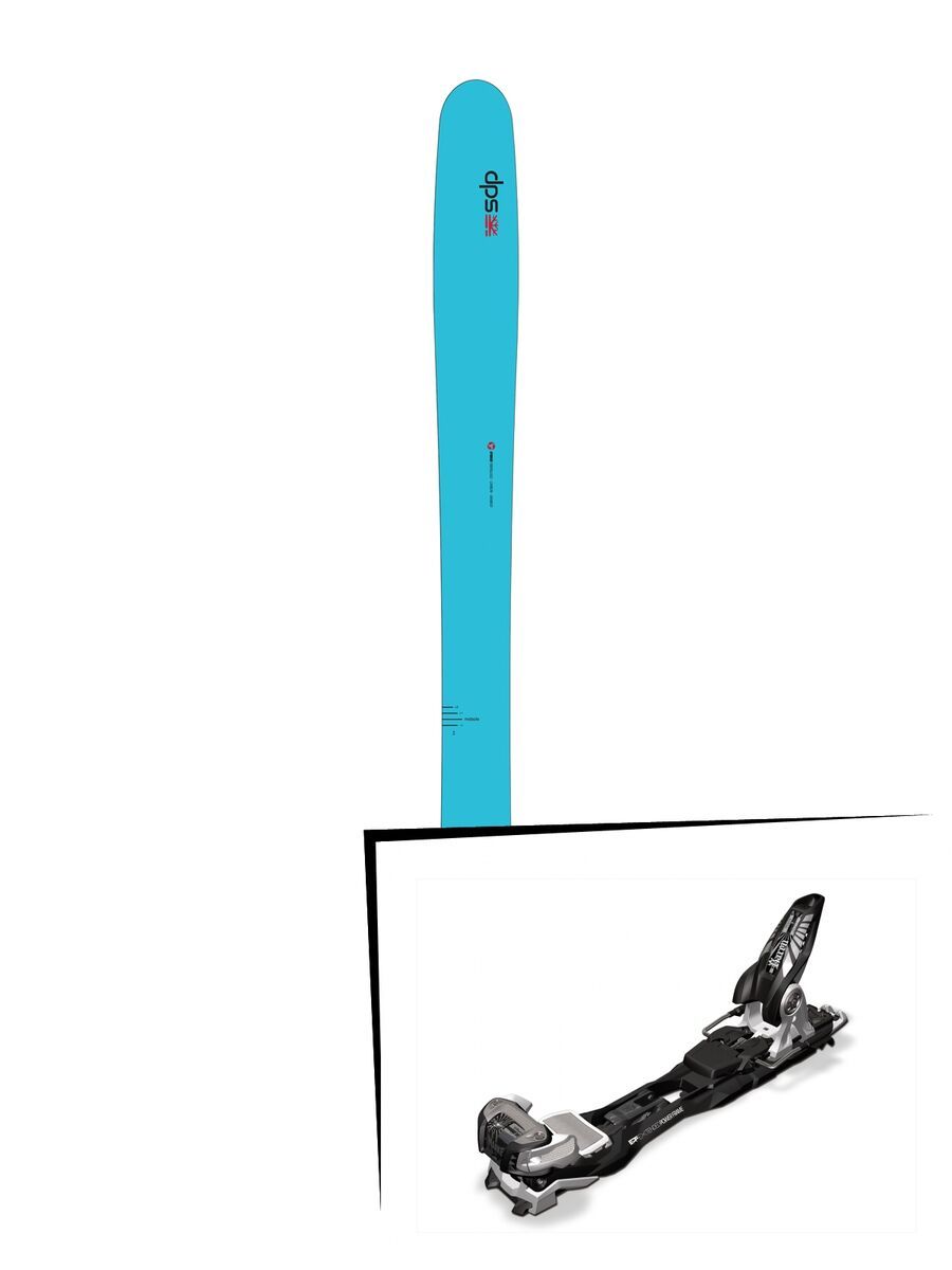 DPS Skis Set: Yvette 112 RP2 Hybrid 2016 + Marker Baron EPF 13 - Bild 1
